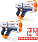XSHOT Chaos Meteor Foam Blaster 2-Pack + 24 Rounds Dart Toy Gun Set