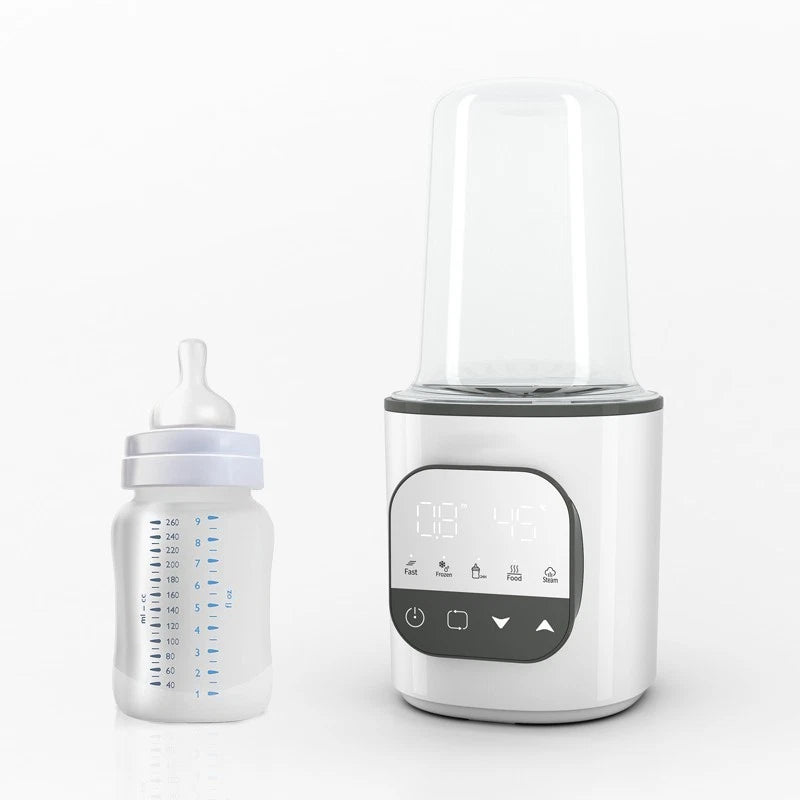 5in1 Baby Bottle Warmer & Steriliser LCD Timer Smart Temp BPA-Free Fits All