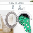 Amago Picnic Blanket 150x200cm Football Design Fleece Mat Waterproof