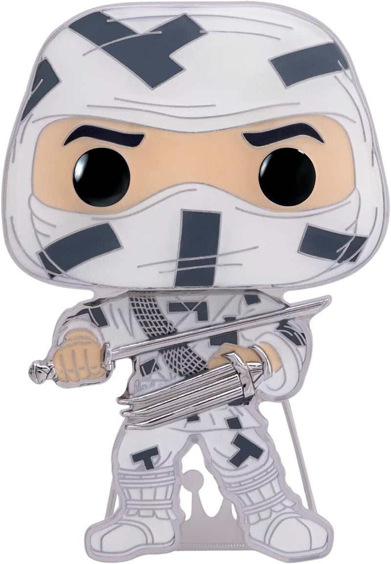 FUNKO POP! PINS: GI JOE: SNAKE EYES Storm Shadow 4" Pin Brooch for Backpacks