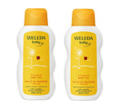Weleda Baby Calendula Oil 200ml Twin Pack Fragrance Free Vegan Sensitive Skin