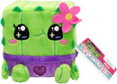 Cubeez Plush Cactus 20cm Stackable Squishy Soft Toy Green Foam Collectible