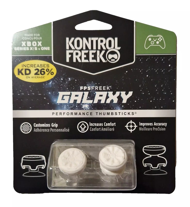 KontrolFreek FPS Freek Galaxy White Xbox Series X / S & One Performance Thumbsticks (4 Prongs)