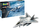 Revell 03858 F-22A Raptor 1:72 Model Kit Lockheed Martin Plastic Kit Unbuilt