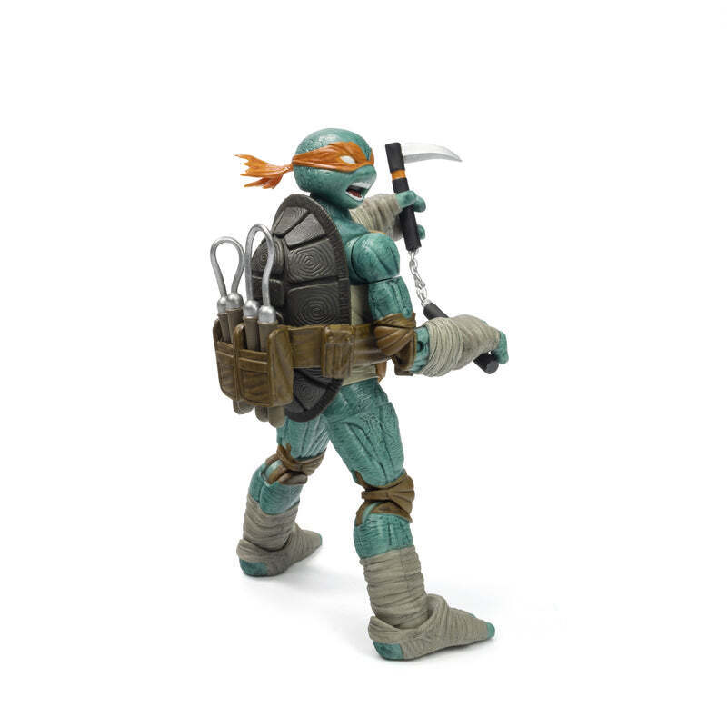 Teenage Mutant Ninja Turtles BST AXN Leonardo & Michelangelo 5" Action Figures