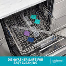 Sistema Knick Knack Mini Containers Reusable Food Storage Box 62ml - Set of 4