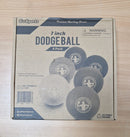 GoSports 7" No-Sting Dodgeballs 6 Pack Soft Inflatable Playground Balls Set