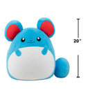 Squishmallows 50cm Pokemon Marill Plush Toy SQPK00089 Soft Official Gift