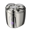 Portable Electric Shaver for Men, 5W LCD Travel Beard Trimmer Razor USB-C Charge