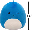 Squishmallows Original 16" Brody the Winking Dark Blue Dino