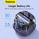 Baseus AeQur V2 Portable Bluetooth Speaker 360 Sound 30H Playtime - Purple
