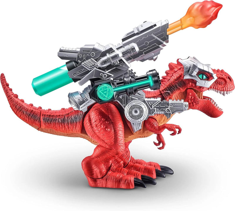 ZURU Robo Alive Dino Wars Mega Rex 30cm T-Rex w/ Armor & Battle Sounds