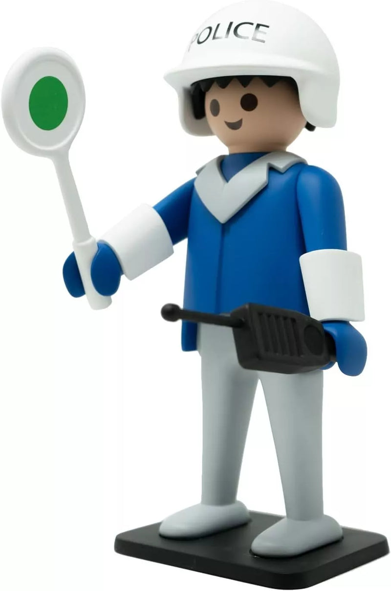 Plastoy PLA00216 Playmobil Collectoys POLICE 25cm Collectible Resin Toy Figure