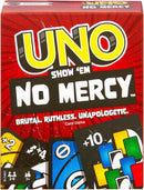 Mattel UNO Show ‘em No Mercy Card Game for Kids, Adults & Family Night, Parties
