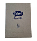 Scholl Schocks 2-in-1 Active 3/4 Insoles + Liner Socks, 2 Pairs - Size M UK 6-8