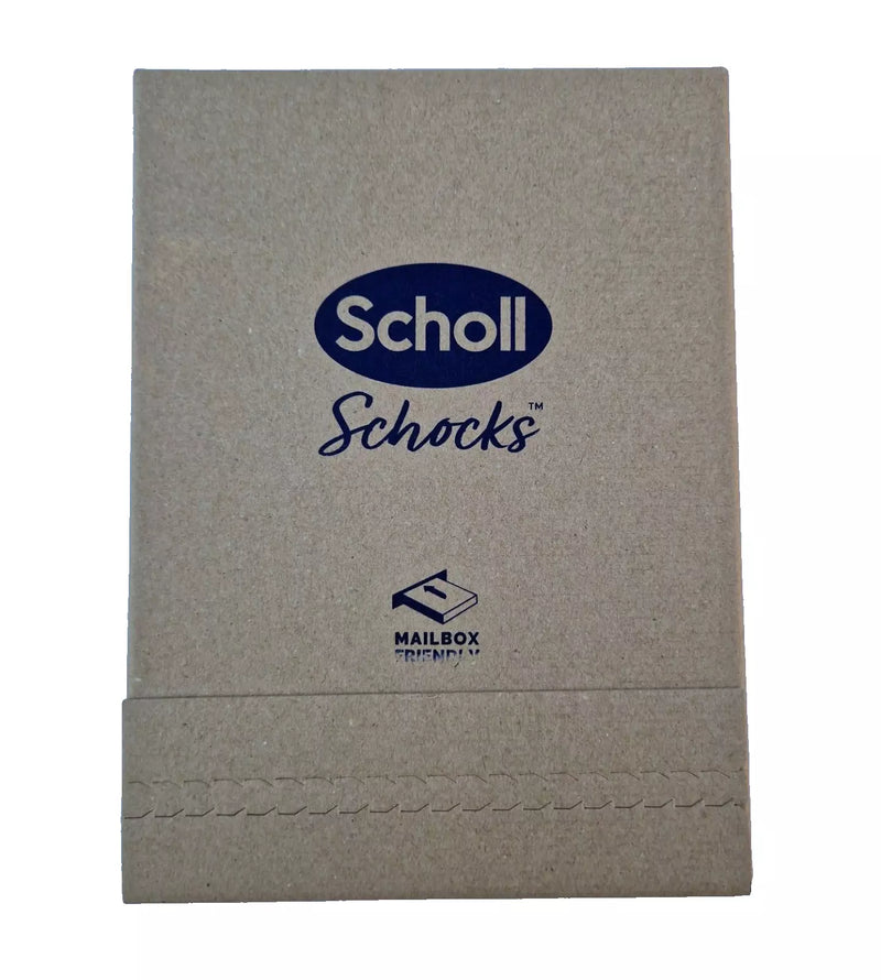 Scholl Schocks 2-in-1 Active 3/4 Insoles Liner Socks, Pairs Size