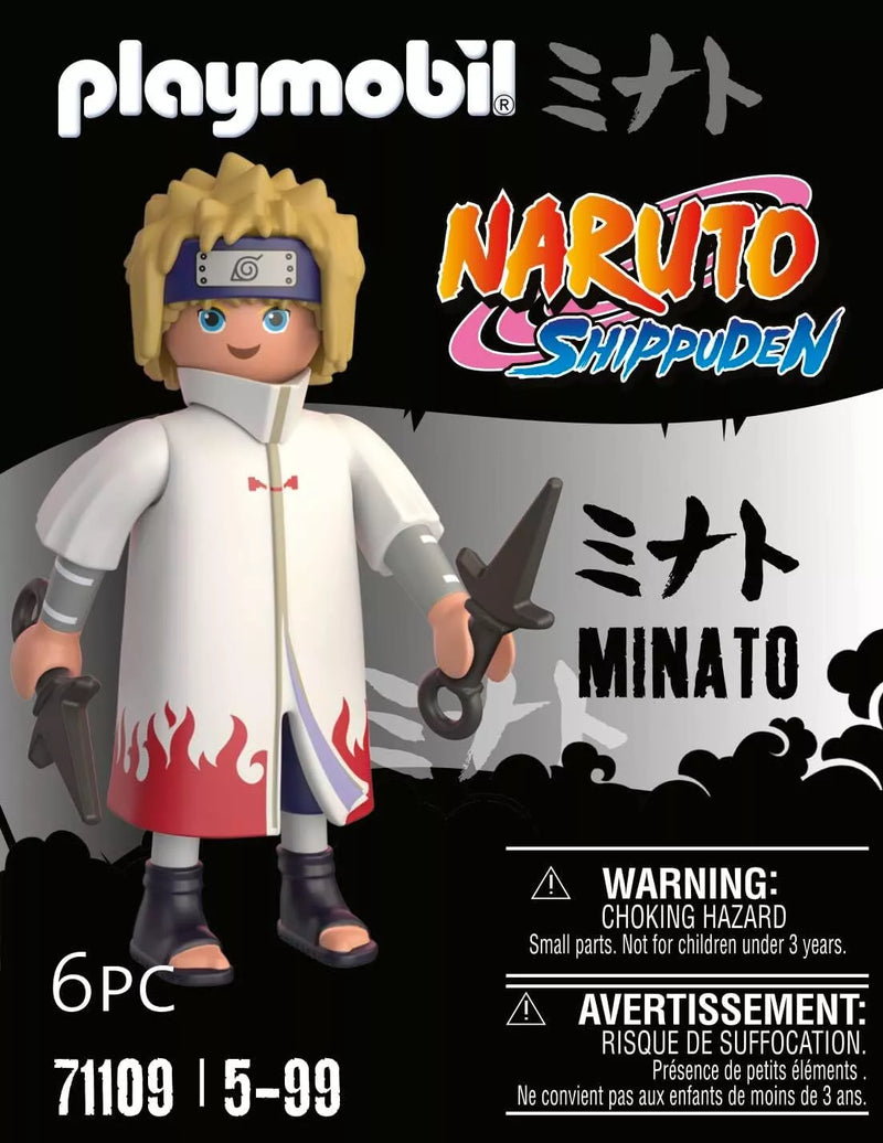 Playmobil Naruto: Minato Action Figure Set Collectible Anime Figurine - 71109