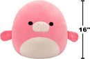 Squishmallows 16" Morlai Coral Manatee Plush Toy Original Rare Soft Gift