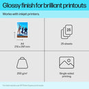 HP Q5451A Everyday Glossy Photo Paper A4 200gsm 25 Sheets Inkjet Printer