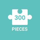 Electric Confetti Neon Themed 300 Piece Jigsaw Puzzle by Galison (English)