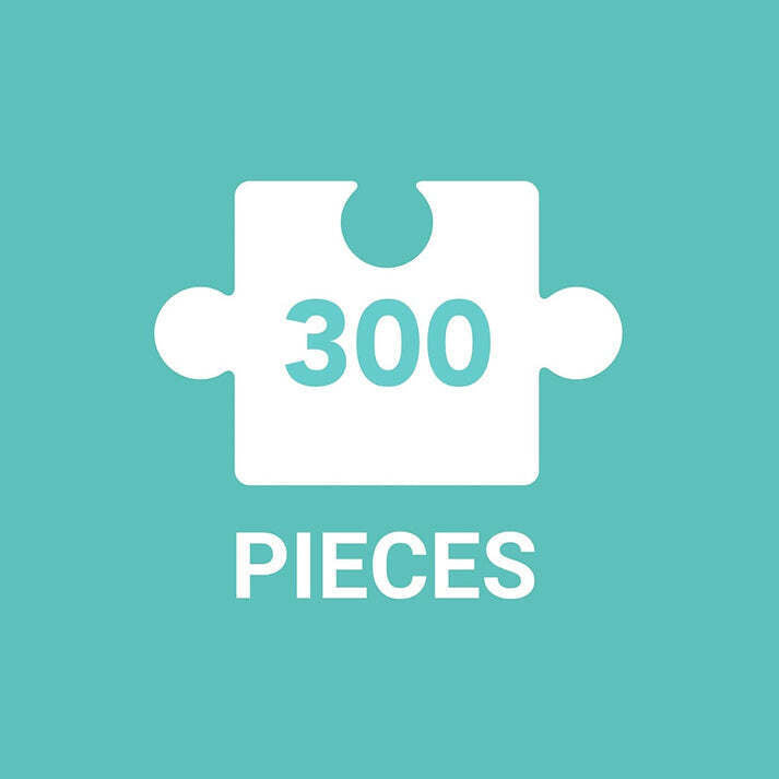 Electric Confetti Neon Themed 300 Piece Jigsaw Puzzle by Galison (English)
