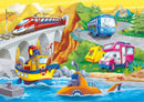 21619 Means of Transport 2 x 60 Pieces Supercolor Jigsaw Puzzle By Clementoni