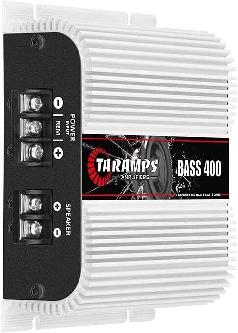 Taramps Bass 400 Monoblock Amp 400W RMS 2 Ohm 1CH Car Subwoofer Amplifier