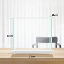 Small Fish Tank + Sky City Suspended Coral & Rock Landscape Glass Aquarium - 6L