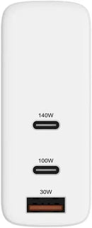 Hyper USB C Gan Wall Charger 140W, Multi-port, Portable, Compatible with MacBook