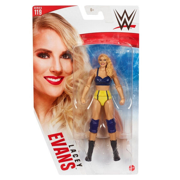 Mattel WWE Lacey Evans 6.3" Action Figure, Basic Series 119 Bring The Action Toy