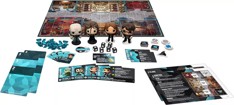 Harry Potter Strategy Board Game Funkoverse 4 Character Base Set SPANISH Version