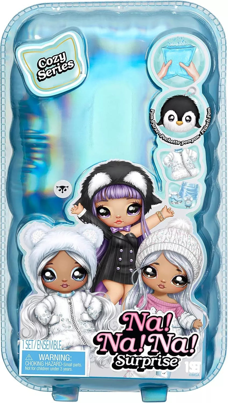 Na! Na! Na! Surprise Cosy Series EVIE VON HOO 18cm Poseable Doll + Accessories