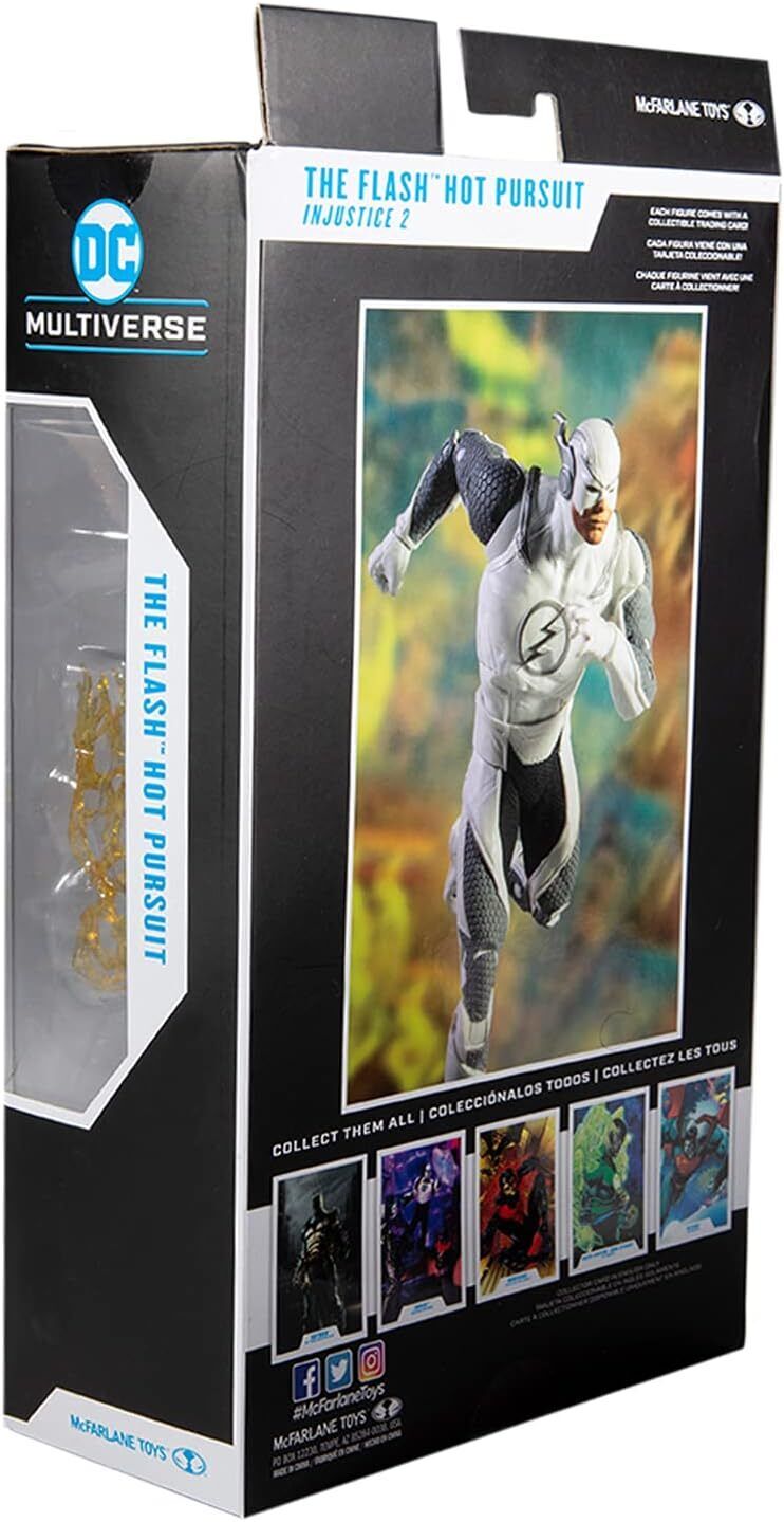 McFarlane Toys DC Multiverse Injustice 2 The Flash Hot Pursuit 7" Action Figure