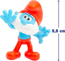 The Smurfs 5.5cm Papa Smurf Figure with Red Roof House Playset Rechargeable