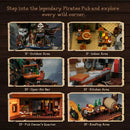 PAN TASY Pirate Tavern Building Set Modular Building Blocks 2814pcs Model 85022