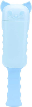 Pet Hair Remover Lint Brush Reusable with Self-Cleaning Base for Pets, Cat Theme