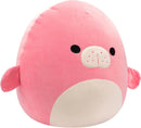 Squishmallows 16" Morlai Coral Manatee Plush Toy Original Rare Soft Gift