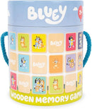 Bluey Wooden Memory Game Matching Pairs Kids Educational Toy 48 Piece Set