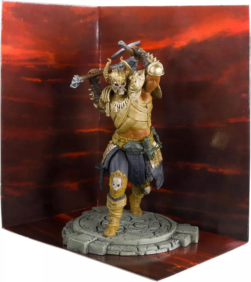 McFarlane Toys Diablo IV Upheaval Barbarian (Rare) 1:12 Scale Posed Figure