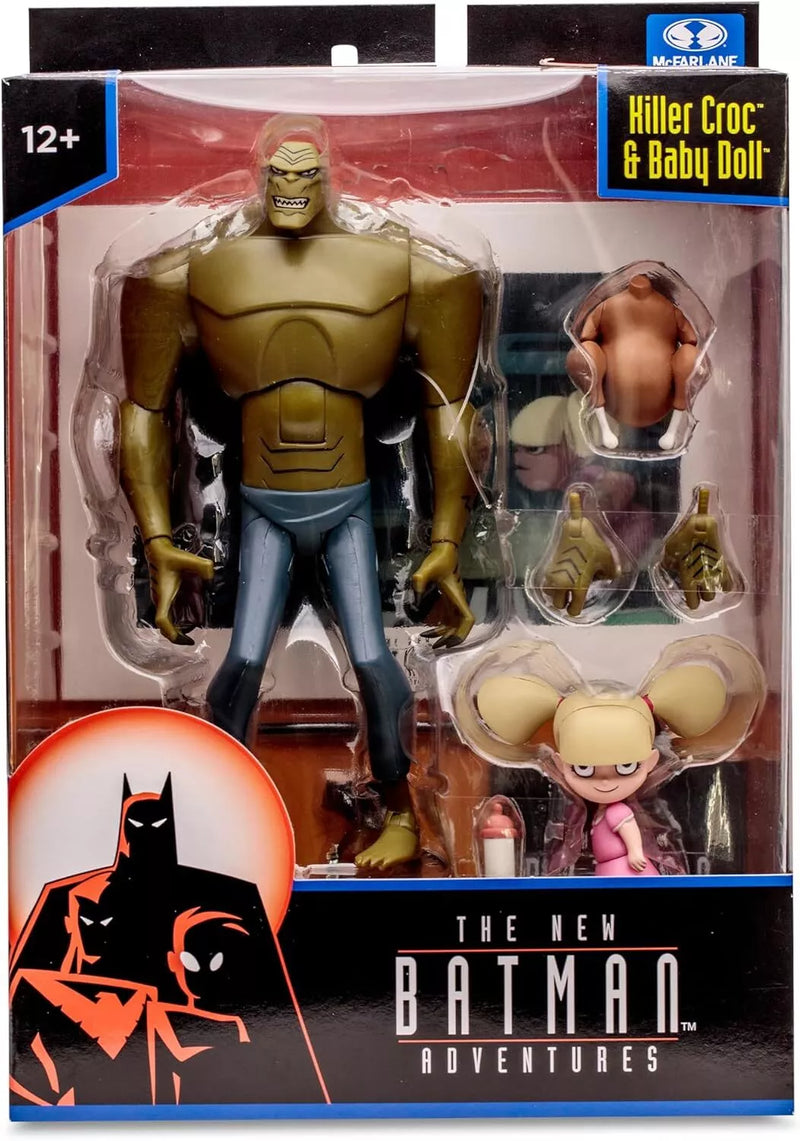 DC Direct Collectibles 6" The New Batman Adventures Killer Croc & Baby Doll