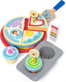 Melissa & Doug Blue’s Clues Wooden Birthday Party Play Set Kids Gift Toy