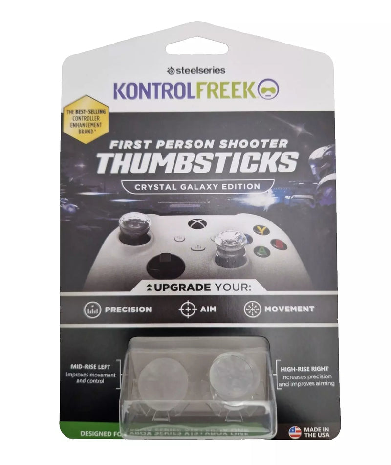 KontrolFreek FPS Freek Galaxy Crystal Xbox One Performance Thumbsticks 4 PRONGS