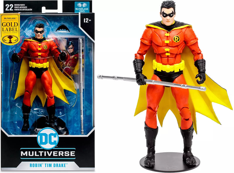 McFarlane Toys DC Multiverse Robin Tim Drake Gold Label 7" Action Figure TM15339