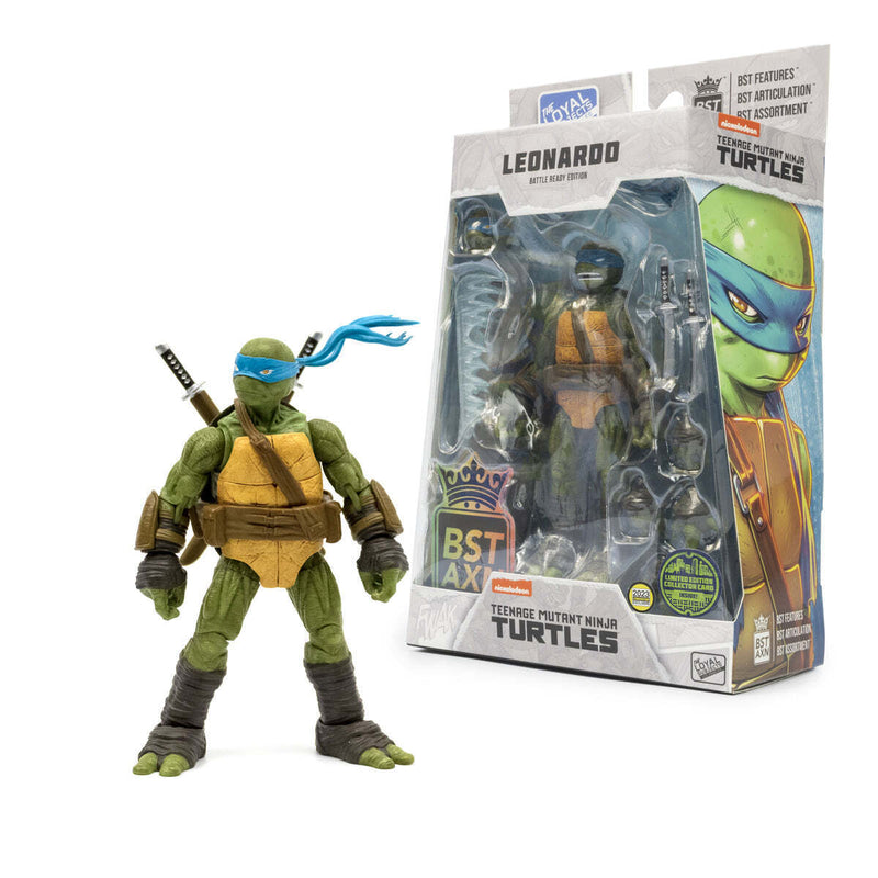 Teenage Mutant Ninja Turtles BST AXN Leonardo 5" Action Figure (IDW Comics)