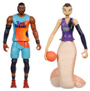 Space Jam 2: A New Legacy On Court Rivals - LeBron James & White Mamba Figures