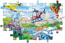 21619 Means of Transport 2 x 60 Pieces Supercolor Jigsaw Puzzle By Clementoni