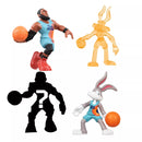 Space Jam A New Legacy (Season 1) 4 Pack 7" Mini Figure Toy – Tune Squad + Bench