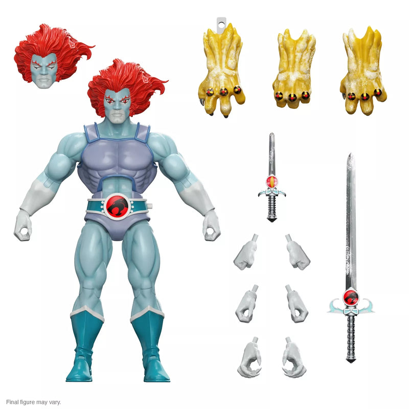 Super7 Thundercats Ultimates: Lion-O Hook Mountain Ice Con Exclcusive 7" Figure