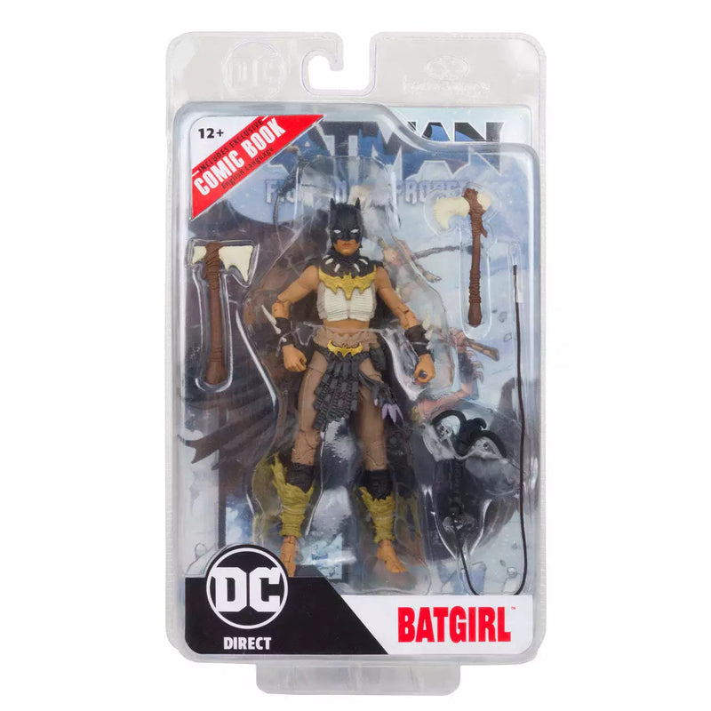 McFarlane Toys DC Direct Page Punchers Batgirl 7" Action Figure + Frozen Comic
