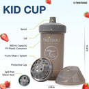 Twistshake 4 Pack Baby Sippy Cup Set (360°, Straw, Mini, Kid) BPA-Free 230ml 4m+